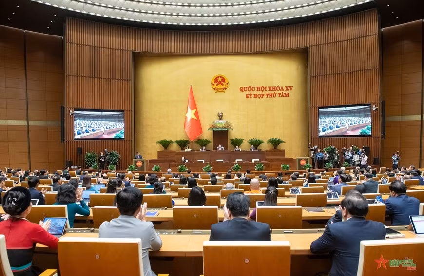 Quang cảnh phiên bế mạc.
