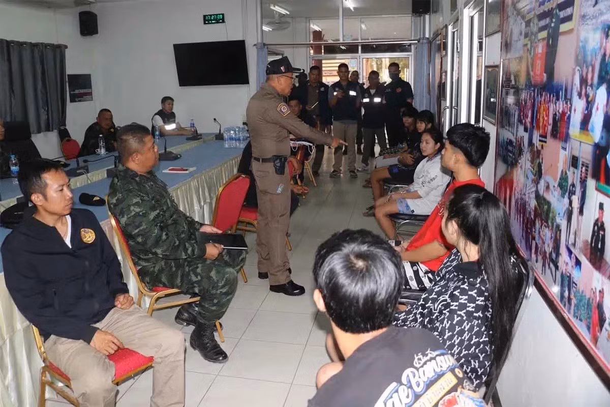 Các nạn nhân được giải cứu khỏi Oddar Meanchey ở Campuchia. Ảnh: Cambodiadaily.com