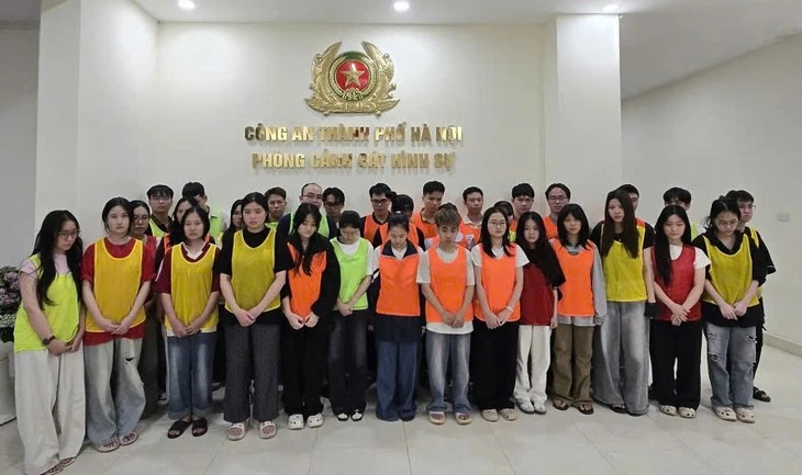 Các nghi phạm trong vụ án - Ảnh: Công an cung cấp