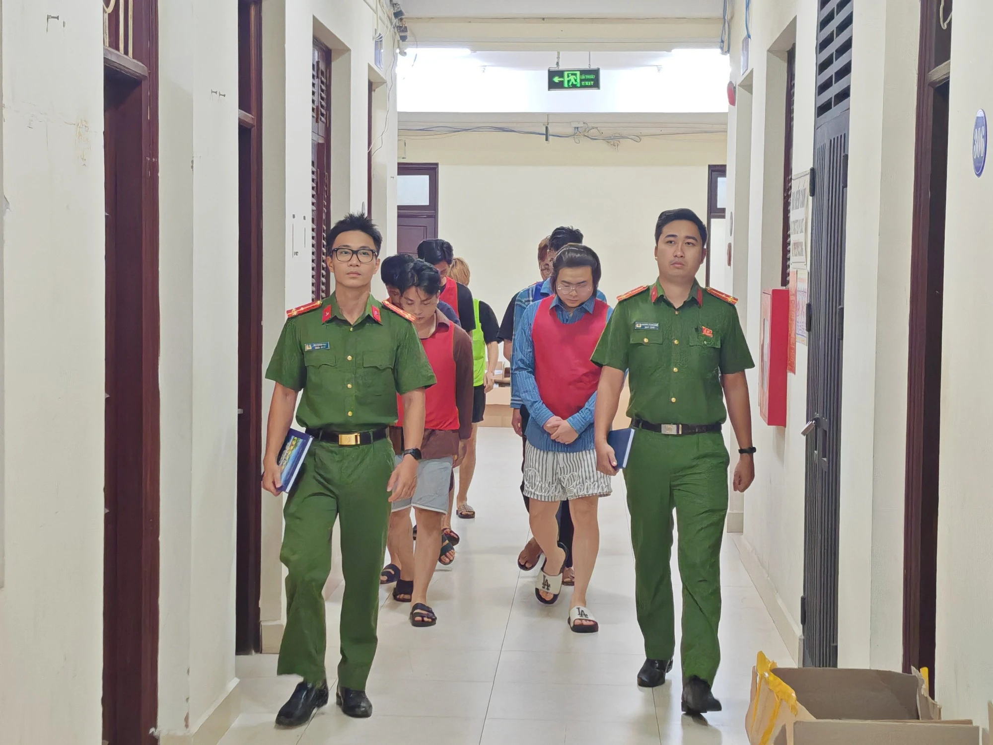 Các đối tượng trong vụ án.