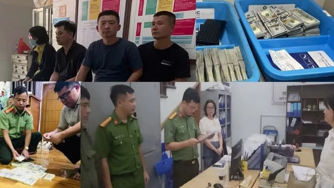 Công an TP Hà Nội đã triệt phá đường dây vận chuyển trái phép tiền tệ qua biên giới thông qua hình thức thanh toán quốc tế tiền hàng tạm nhập tái xuất.