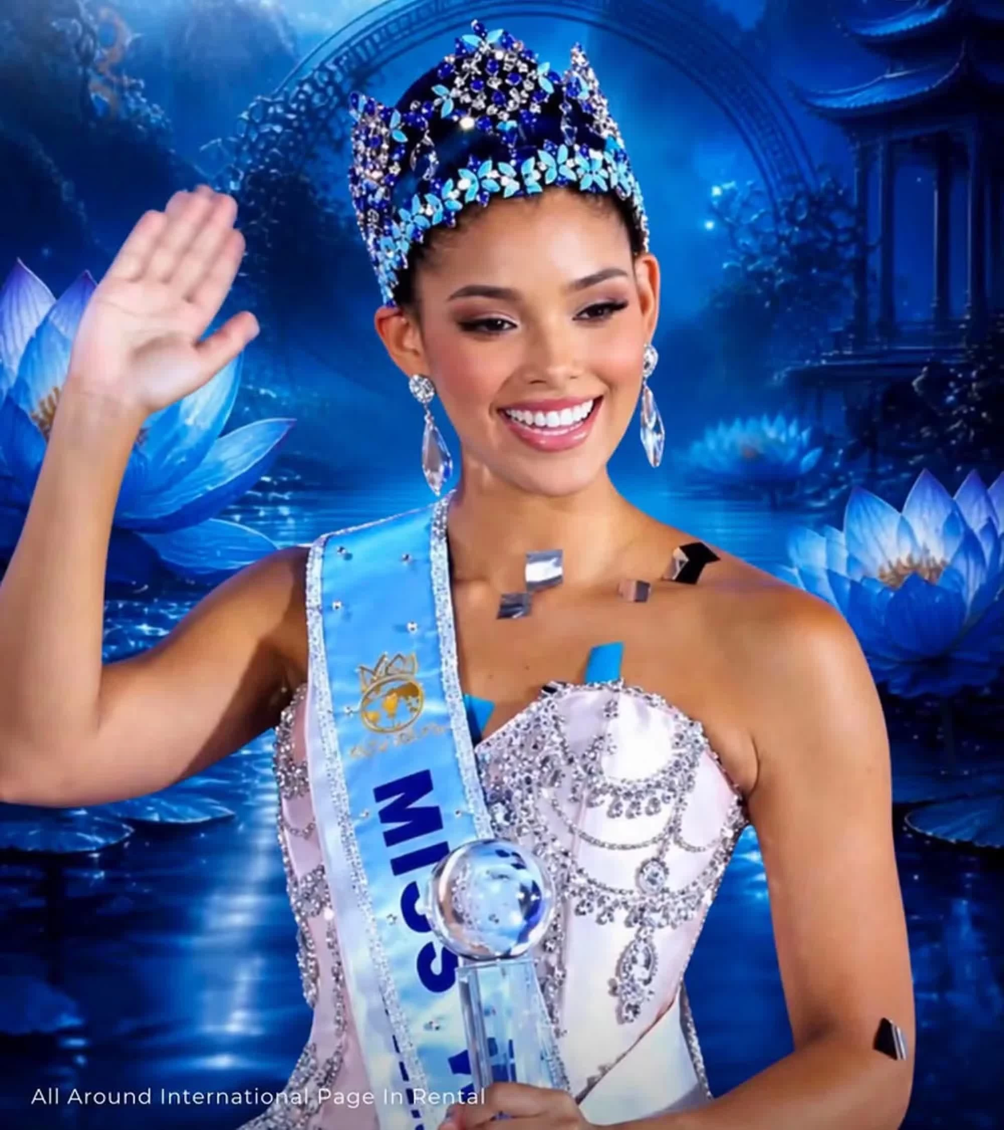 Người đẹp Joheirry Mola đến từ Cộng hòa Dominica - tân Hoa hậu Thế giới – Miss World 2026.