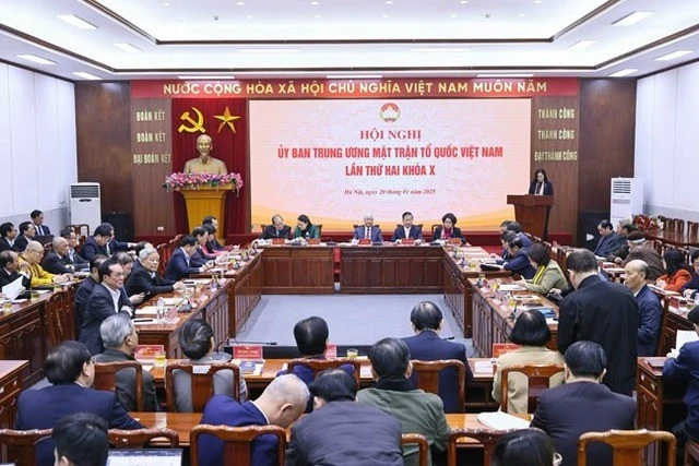 Hội nghị Ủy ban Trung ương MTTQ Việt Nam lần thứ 2 khóa X.