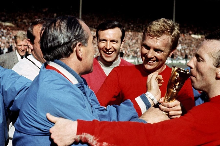 Tuyển Anh vô địch World Cup 1966.