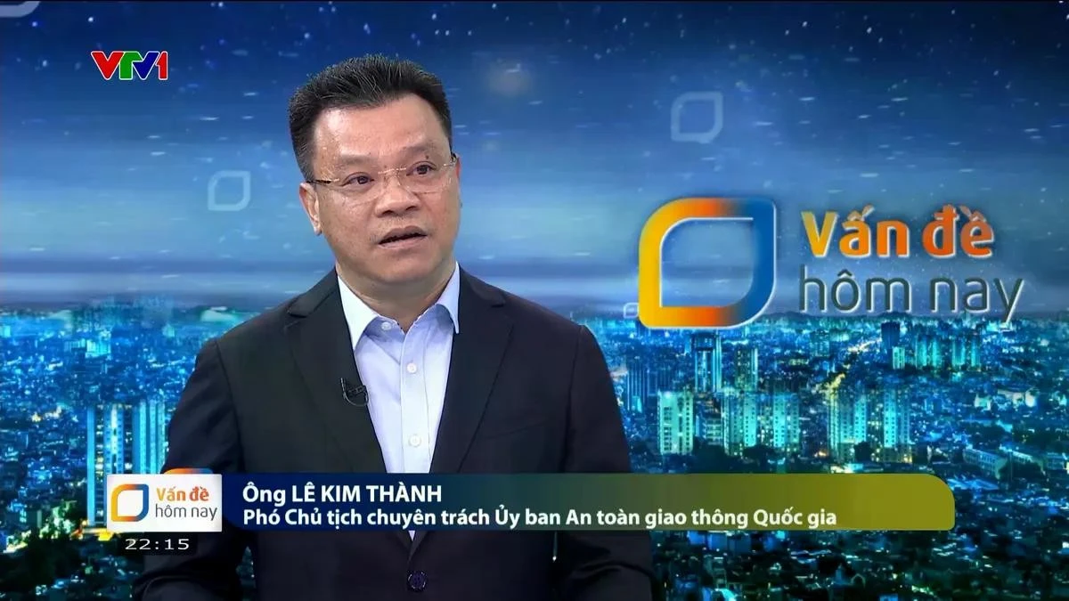 Ông Lê Kim Thành Phó Chủ tịch chuyên trách Ủy ban An toàn giao thông Quốc gia.