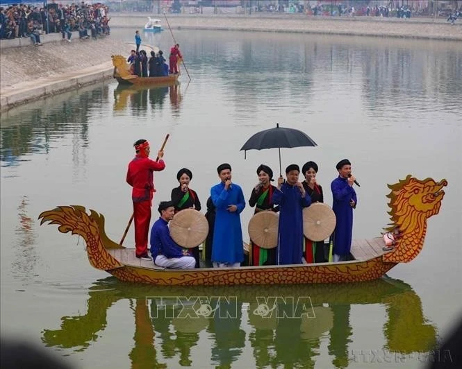 Dân ca quan họ Bắc Ninh được UNESCO công nhận là Di sản văn hóa phi vật thể đại diện của nhân loại.