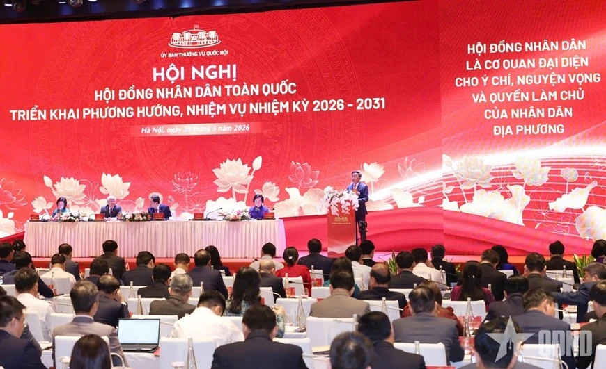 Quang cảnh hội nghị.