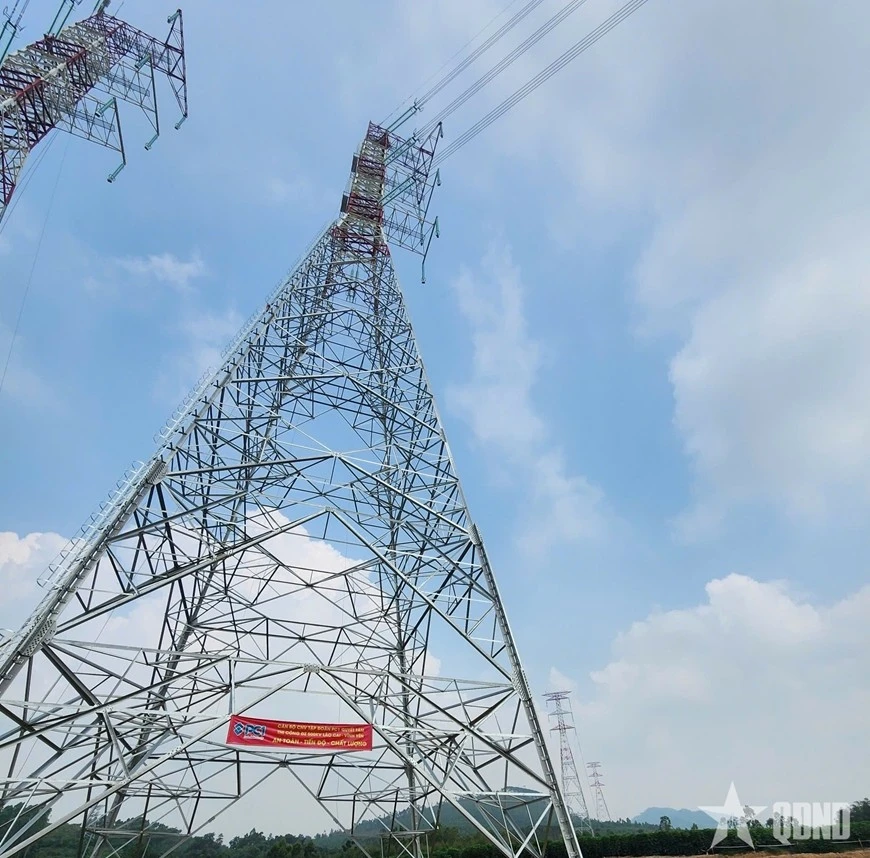 Dự án đường dây 500kV Lào Cai - Vĩnh Yên.