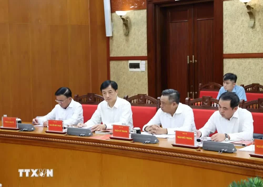 Các đại biểu tham dự Phiên họp Thường trực Ban Chỉ đạo Trung ương về phòng, chống tham nhũng, lãng phí, tiêu cực.