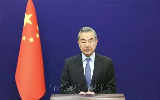 Bộ trưởng Ngoại giao Trung Quốc Vương Nghị.