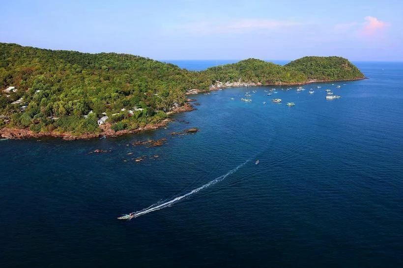 Vùng biển đảo phía nam đảo Phú Quốc.
