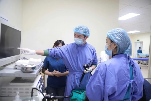 Hệ thống nội soi hiện đại giúp phát hiện sớm ung thư thực quản.