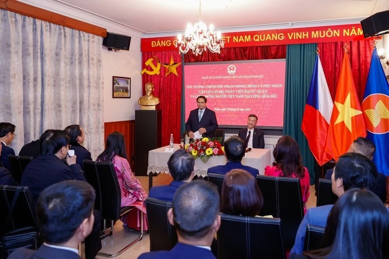 Quang cảnh buổi gặp gỡ.