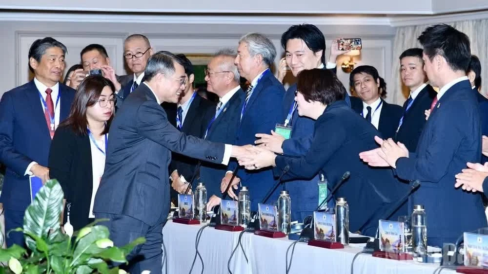 Thủ tướng Chính phủ Lê Minh Hưng nồng nhiệt chào đón các doanh nghiệp Nhật Bản đang đầu tư, kinh doanh tại Việt Nam.