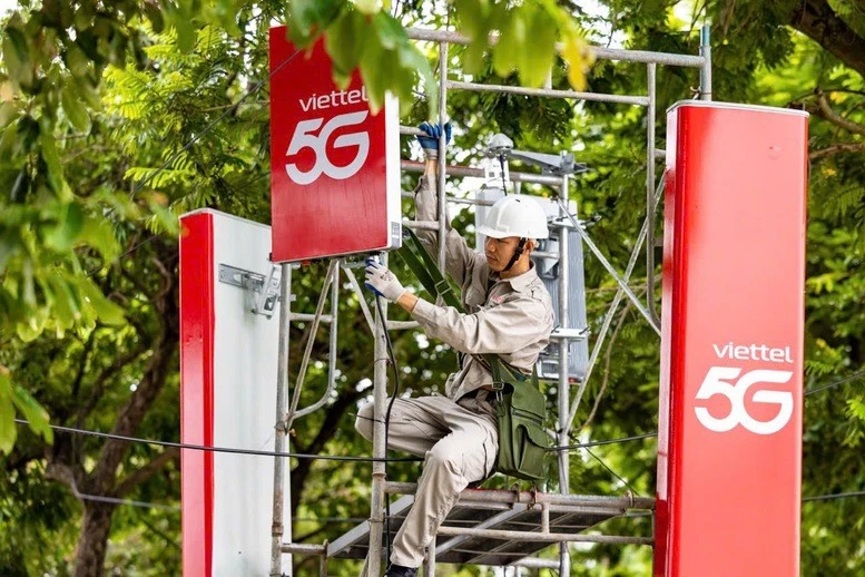 Tính đến tháng 12/2025, tỉ lệ phủ sóng 5G đạt 58,9% dân số.