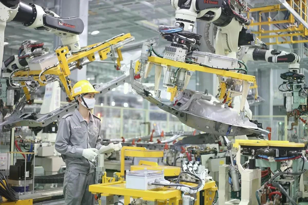 Điểm chung của các tỉnh, thành đạt tăng trưởng kinh tế cao là có nền tảng công nghiệp, chế biến, chế tạo tương đối lớn. Ảnh minh họa - Ảnh: Bộ Công Thương