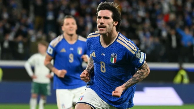 Tonali tỏa sáng giúp Italy giành chiến thắng.
