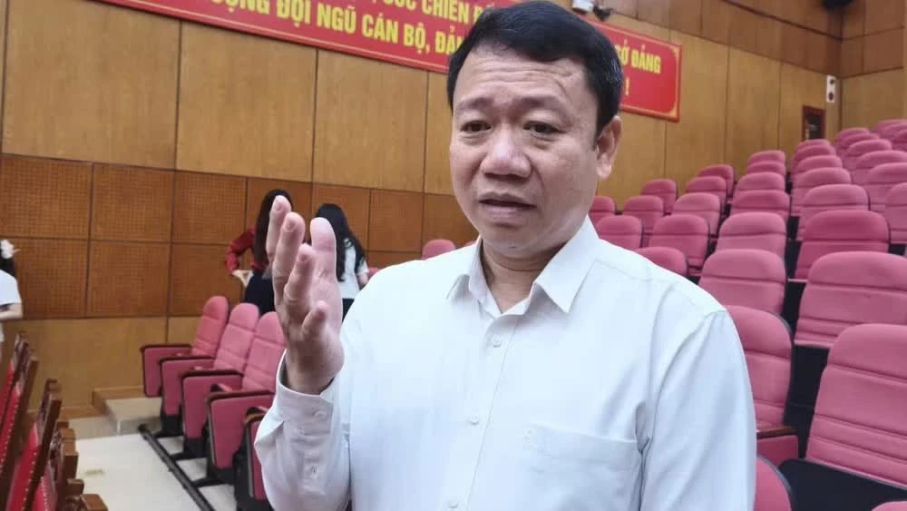Ông Lê Thanh Dũng, Cục trưởng Cục Dân số (Bộ Y tế) chia sẻ về nội dung dự thảo Thông tư sửa đổi, bổ sung Thông tư số 01/2021/TT-BYT.
