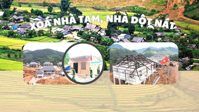 Những căn nhà mới là biểu tượng sống động của tinh thần đoàn kết, sẻ chia và quyết tâm xây dựng vùng cao phát triển bền vững.