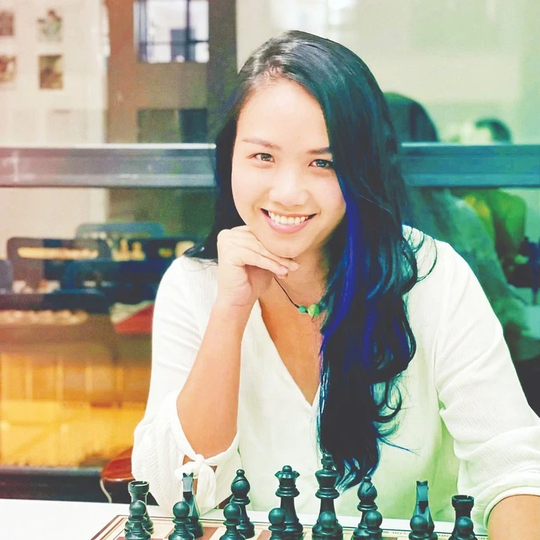 Lương Phương Hạnh là nữ kỳ thủ Việt Nam thứ bảy được FIDE phong cấp Đại kiện tướng quốc tế nữ. (Ảnh FBNV)