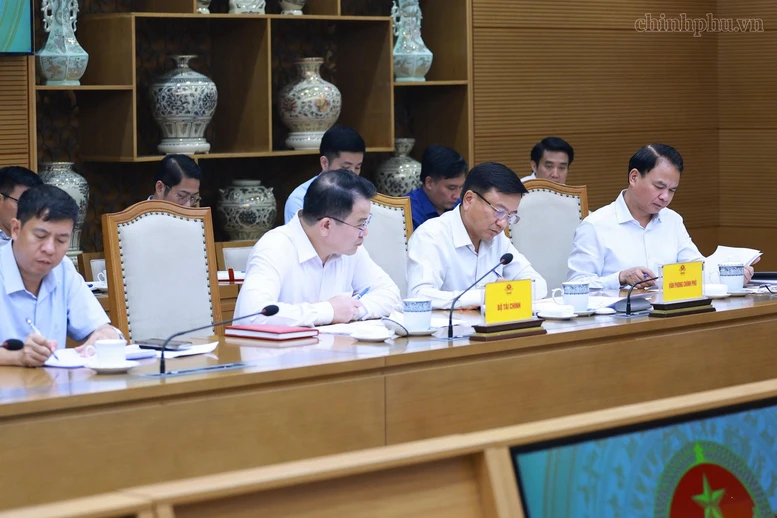Các đại biểu dự cuộc họp - Ảnh: chinhphu.vn/Nhật Bắc