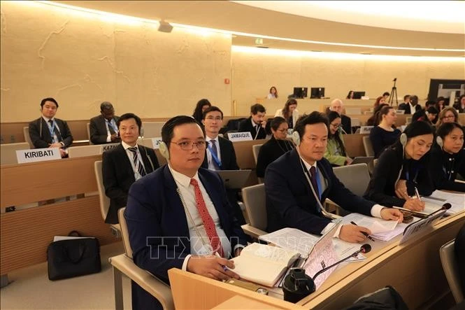 Đoàn Việt Nam tham gia khóa họp lần thứ 58 Hội đồng Nhân quyền LHQ.