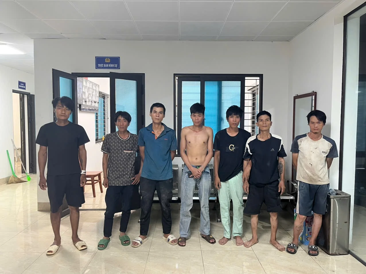 Các đối tượng trong vụ án tàng trữ và mua bán trái phép chất ma túy ngày 22/5/2026.