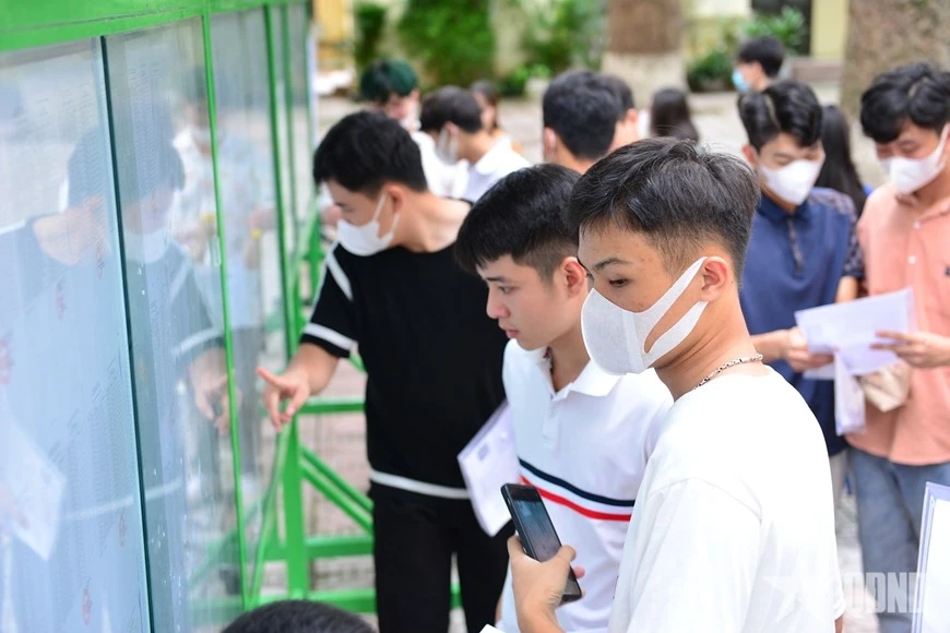 Thí sinh dự thi tốt nghiệp THPT năm 2024.