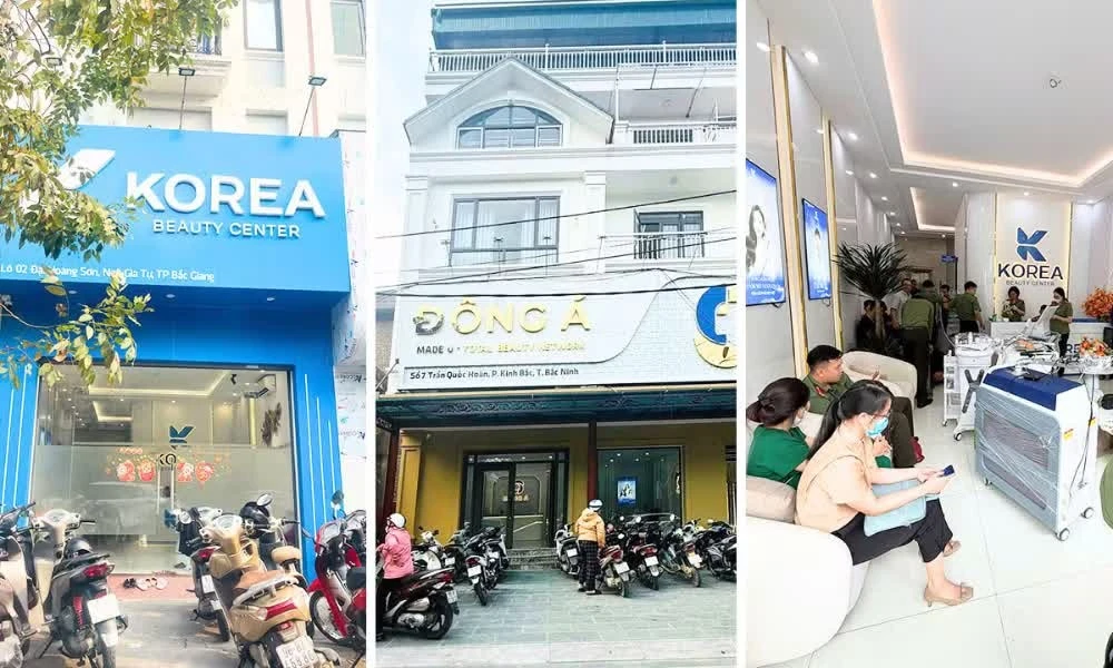 Các cơ sở làm đẹp của các đối tượng.