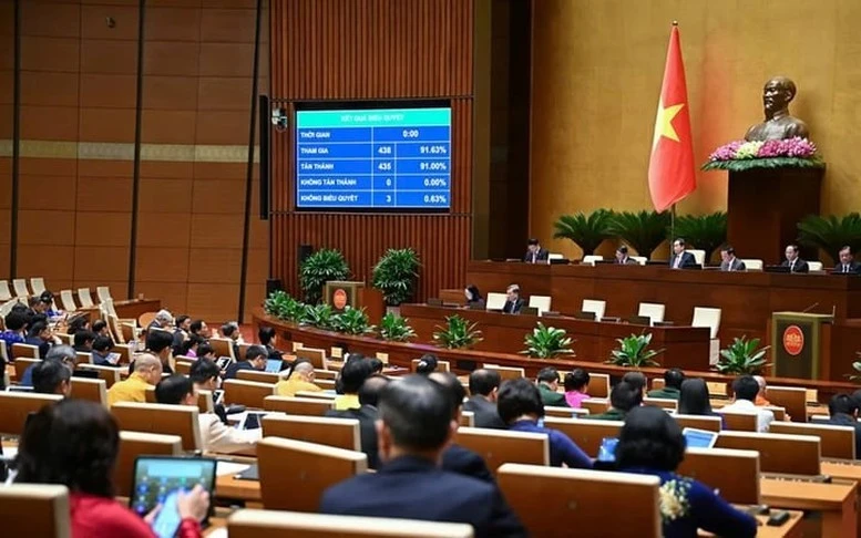 Quốc hội bấm nút thông qua Luật Khoa học, Công nghệ và Đổi mới sáng tạo tại kỳ họp thứ 9, Quốc hội khoá XV.