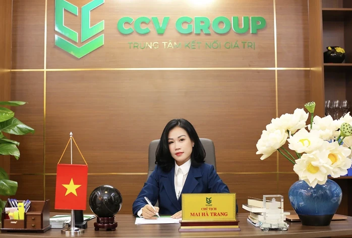 Mai Hà Trang, Chủ tịch HĐQT Công ty CCV Group, khi chưa bị khởi tố.