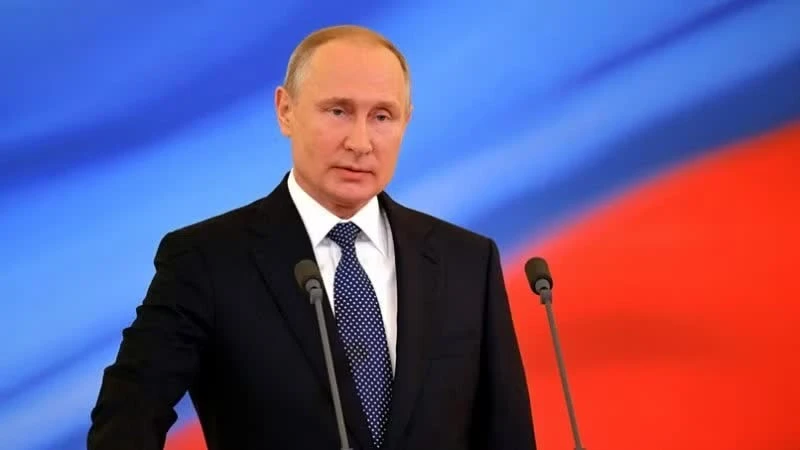 Tổng thống Nga Vladimir Putin.