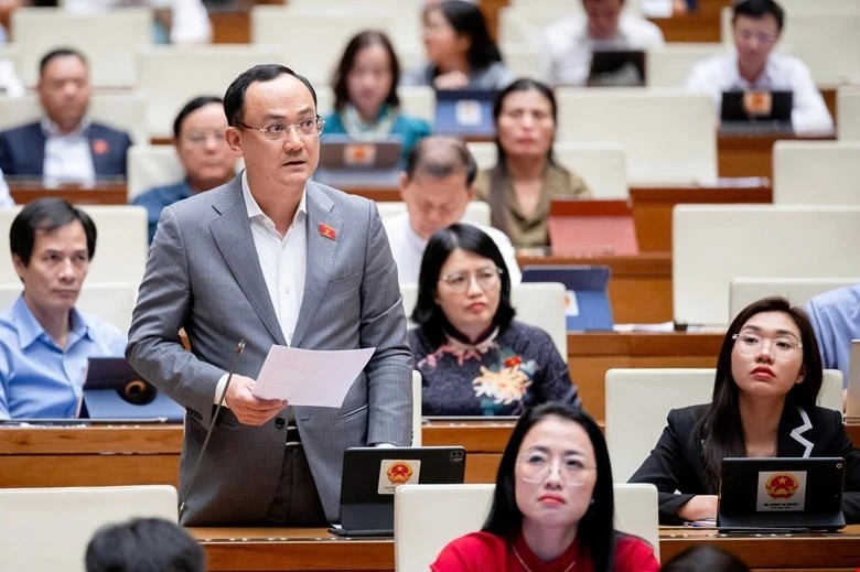 Đại biểu Nguyễn Ngọc Sơn (Đoàn Hải Dương).