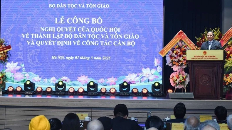Quang cảnh buổi lễ.