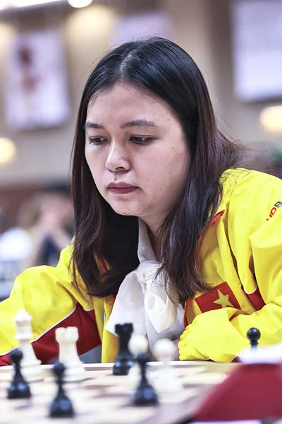 Cờ vua nữ Việt vào Top 10 Olympiad - Ảnh 1. Cờ vua nữ Việt vào Top 10 Olympiad - Ảnh 1.