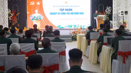 Hội Cựu chiến binh tỉnh khai mạc lớp tập huấn, bồi dưỡng cán bộ năm 2026