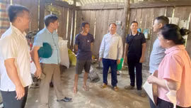 Hội Nông dân tỉnh khảo sát mô hình nuôi dê thương phẩm tại Tà Xi Láng, Nghĩa Đô
