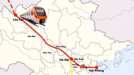 Đẩy nhanh đo đạc, hoàn thiện hồ sơ phục vụ giải phóng mặt bằng đường sắt Lào Cai - Hà Nội - Hải Phòng