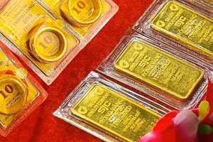 Giá vàng chiều 7/9: Đồng loạt giảm mạnh