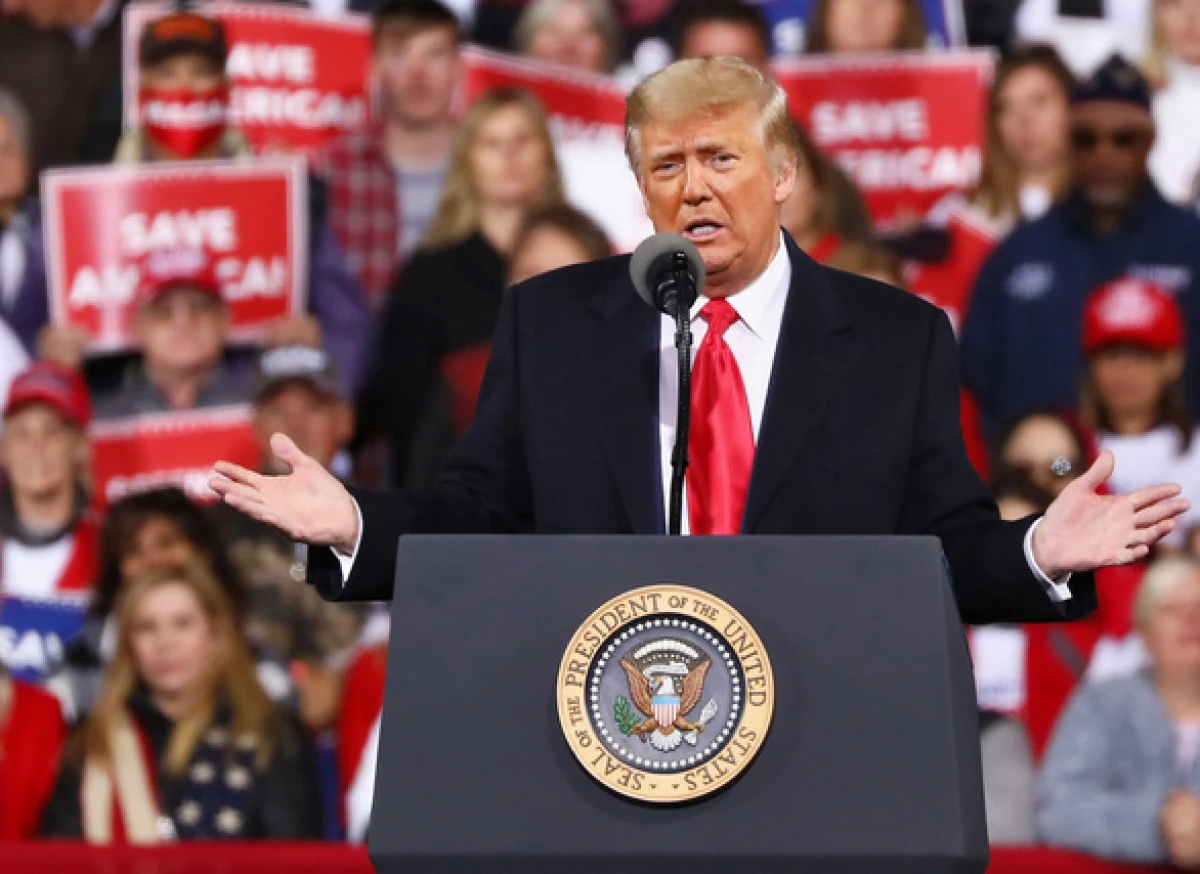 Tổng thống Mỹ Donald Trump.