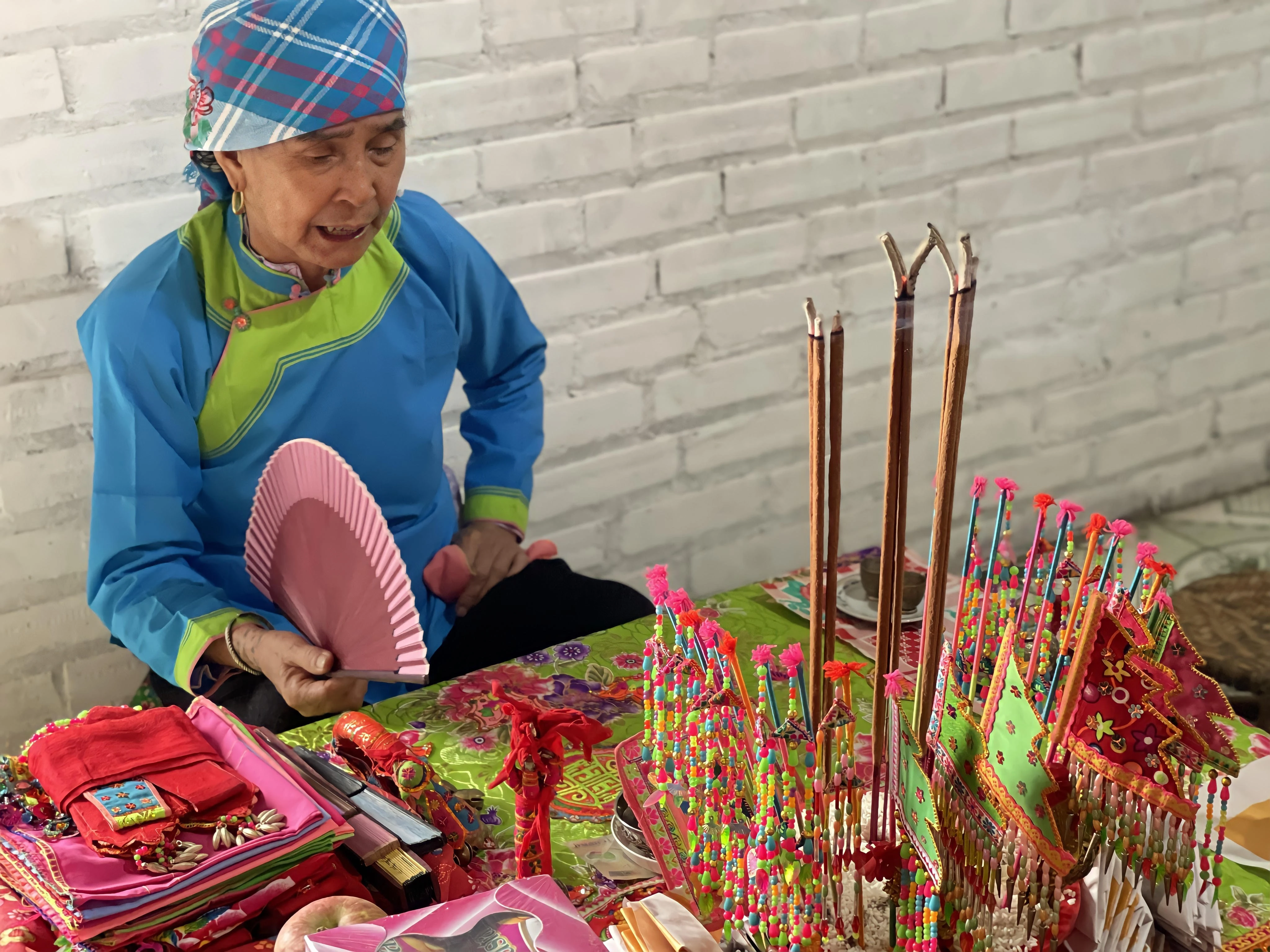 Độc đáo nghi lễ Then cốm của người Giáy xã Quang Kim ảnh 7