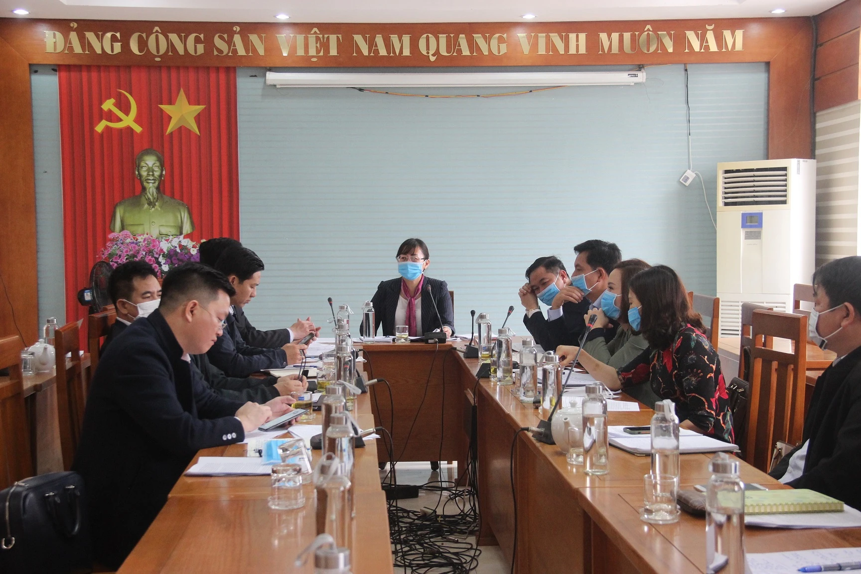 Kiểm tra công tác đảm bảo cơ sở vật chất lĩnh vực giáo dục và y tế tại huyện Bát Xát ảnh 1