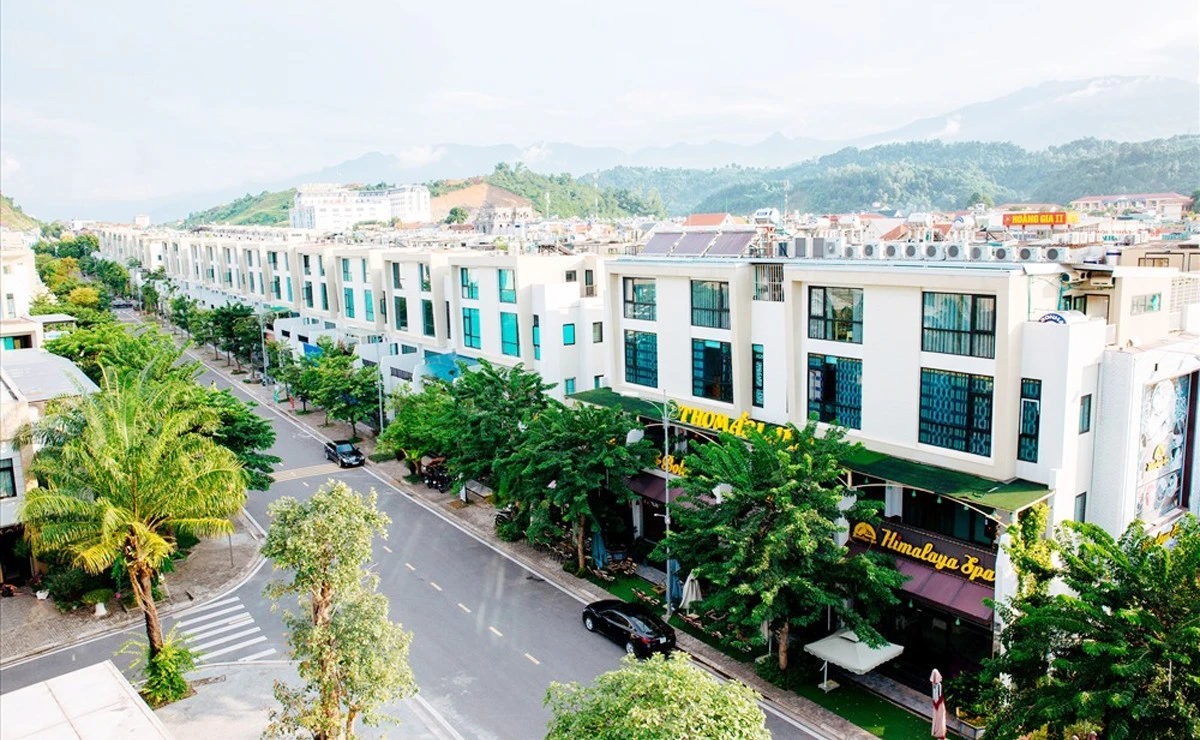 Manor Lào Cai là khu đô thị kiểu mẫu đầu tiên tại Lào Cai.