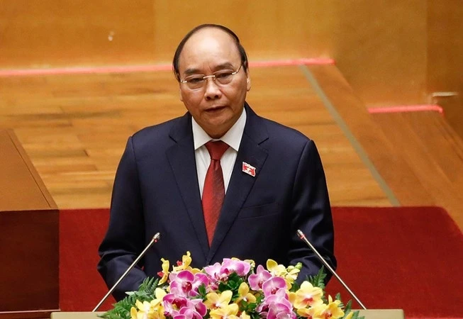 Chủ tịch nước Cộng hòa xã hội chủ nghĩa Việt Nam Nguyễn Xuân Phúc.