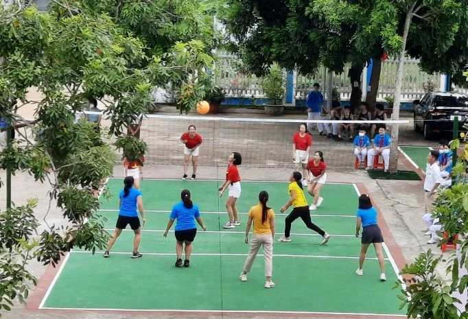 Trường THCS Lý Tự Trọng khánh thành “Khu thể chất liên hợp” ảnh 1