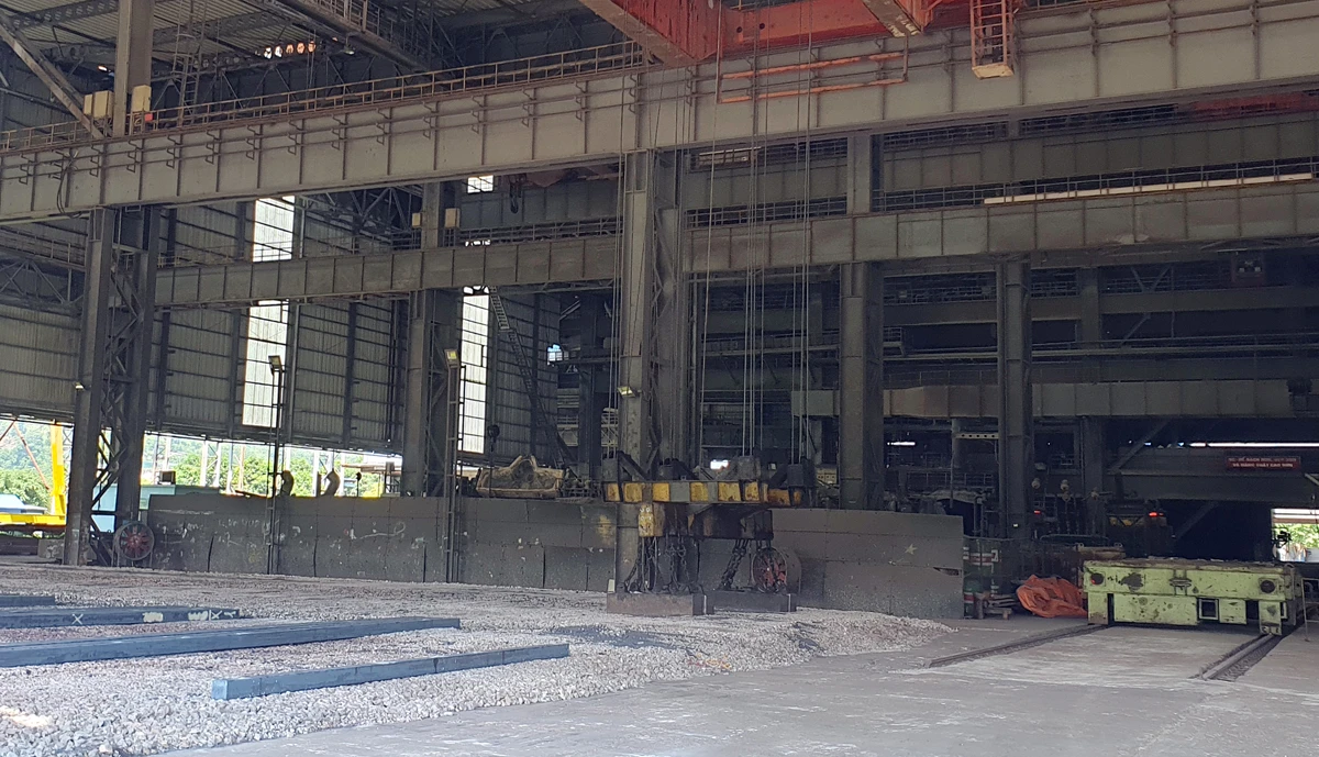 Lượng quặng sắt tồn của VTM chỉ còn đủ sản xuất trong tháng 8/2021.