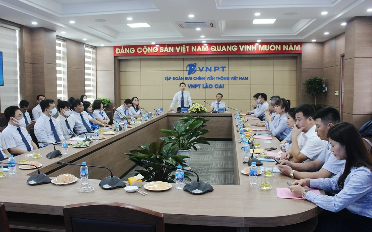 VNPT Lào Cai và Chi nhánh Luyện đồng Lào Cai ký kết thỏa thuận hợp tác về chuyển đổi số ảnh 1