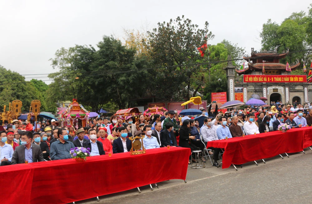 Khai mạc lễ hội đền Bắc Hà năm 2021 ảnh 1