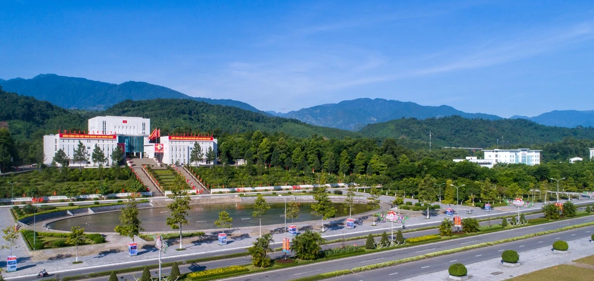 Khu trung tâm hành chính tỉnh Lào Cai hôm nay.