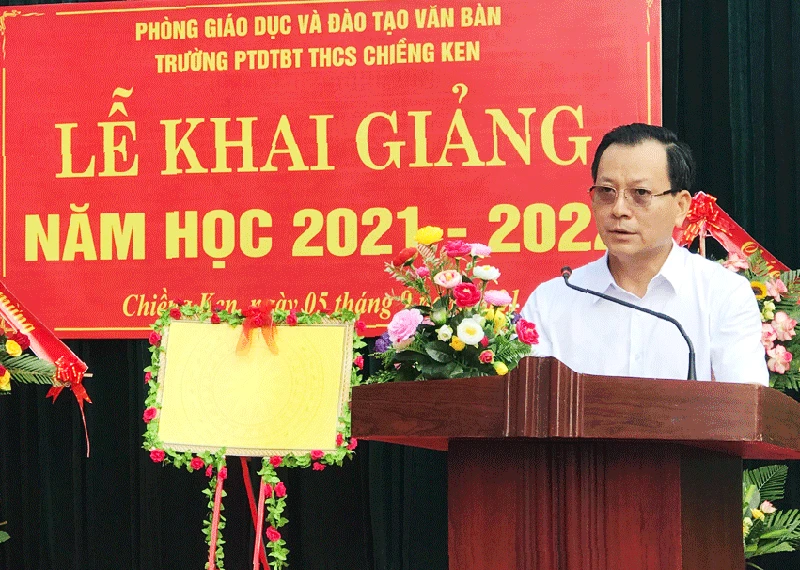 Lào Cai: Gần 228 nghìn học sinh dự Lễ khai giảng năm học mới ảnh 23